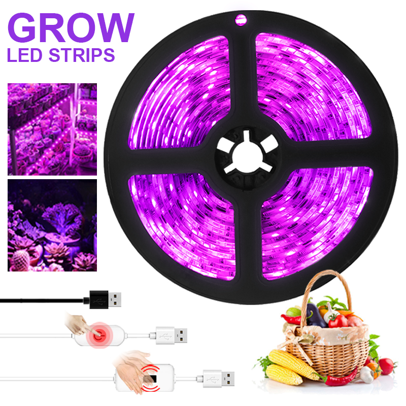 Planted Aquarium Hours - USB PhytoTape Indoor Planting Light 5V