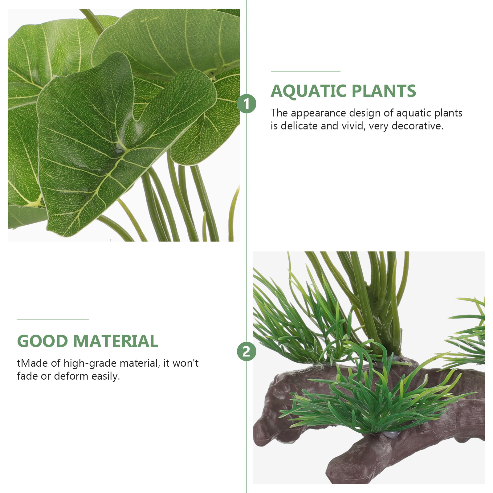 Lifelike Plastic Aquarium Plan - Planted Aquarium Care reseña y precio