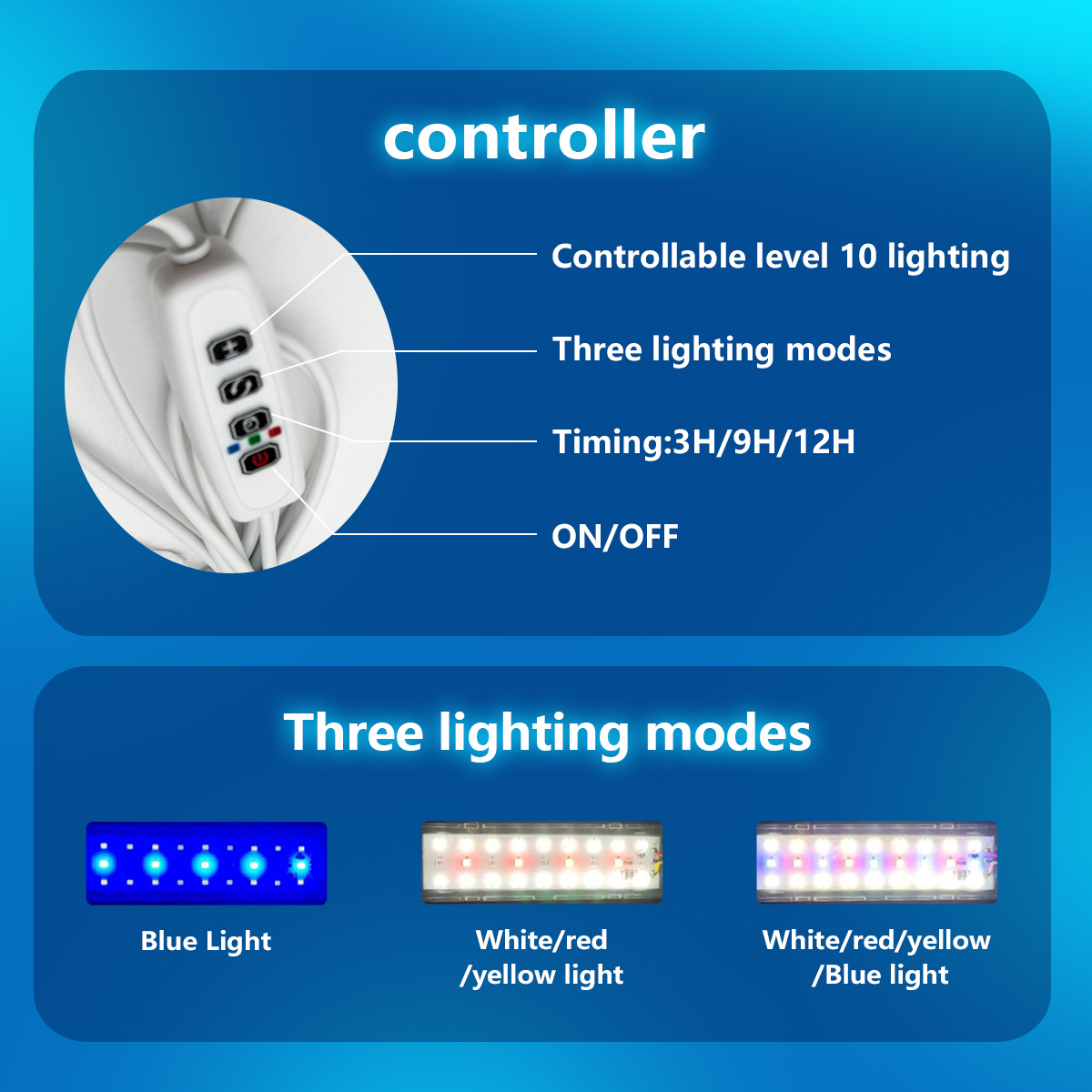 Super Slim LED Aquarium Light  - Aquarium Plant Iron reseña y precio