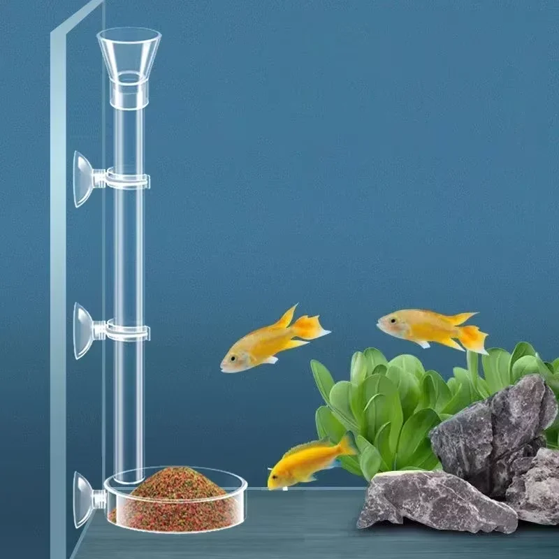 Aquarium Glass Feeding Tube &  - Aquarium Plant Red reseña y precio