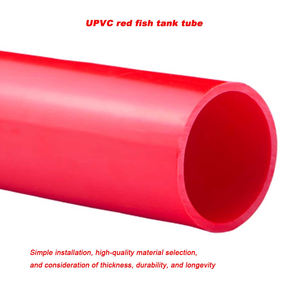 20~50mm UPVC Tube Aquarium Fis - Aquarium Plant Red reseña y precio