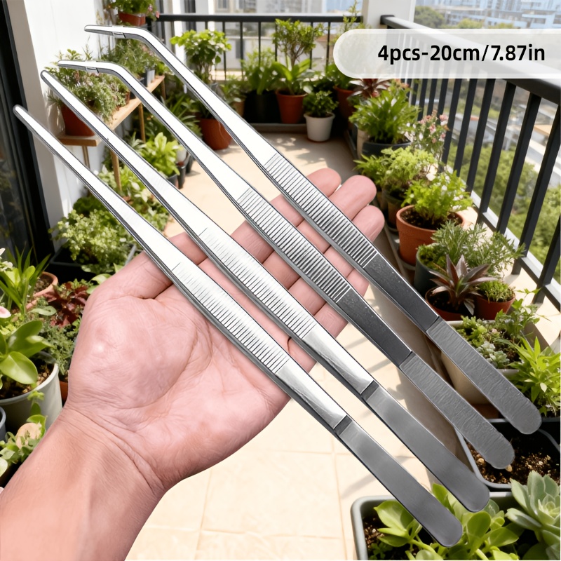 4-Piece Set (2 Straight + 2 Cu - Planted Aquarium Care reseña y precio