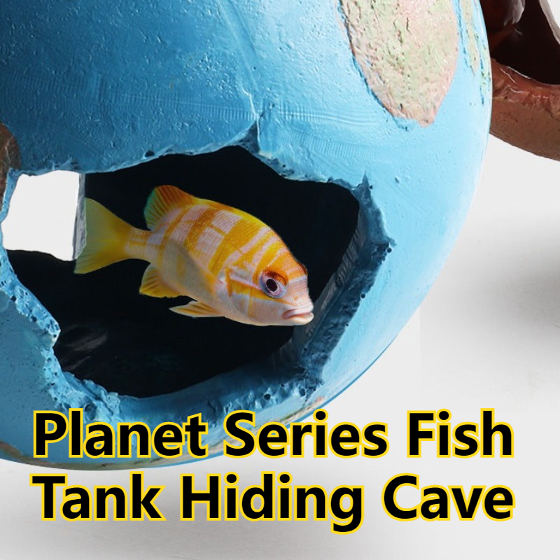 Planet Series Fish Tank Hiding - Aquarium Planet reseña y precio