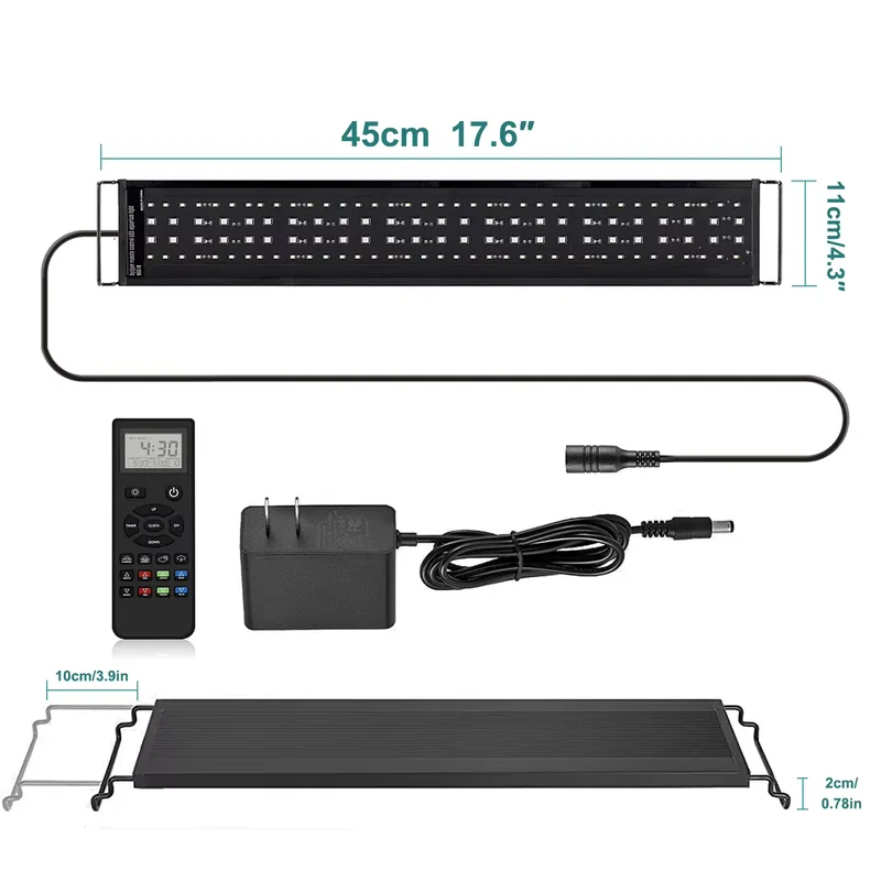 SRK-AO24W 45cm Professional Li - Planted Aquarium Hours reseña y precio