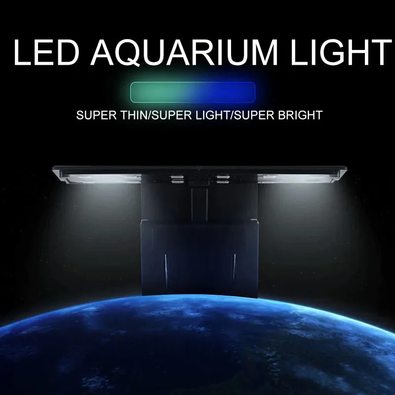 Super Slim LED Aquarium Light  - Planted Aquarium Pictures reseña y precio