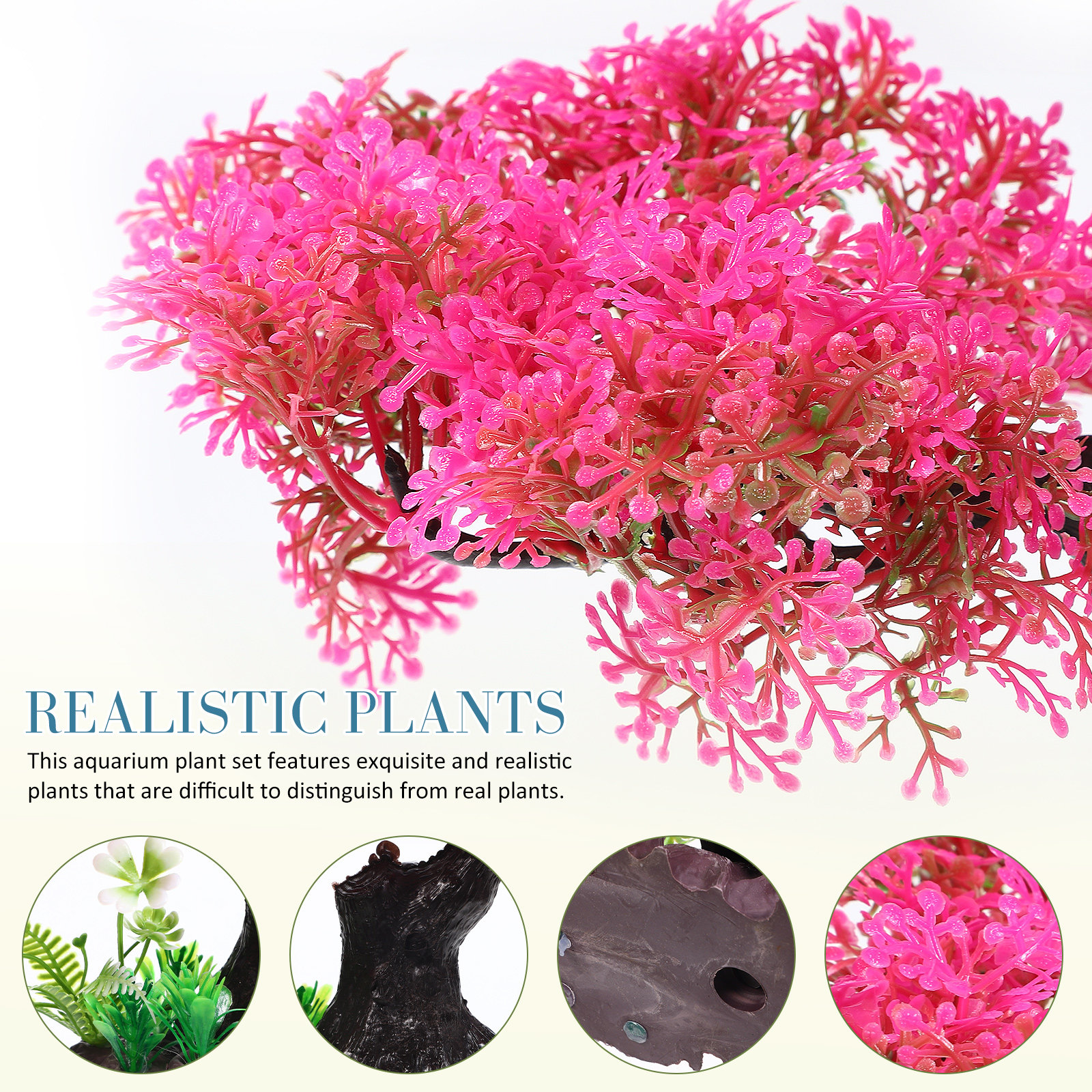 10Pcs Aquarium Plants Realisti - Planted Aquarium Care reseña y precio