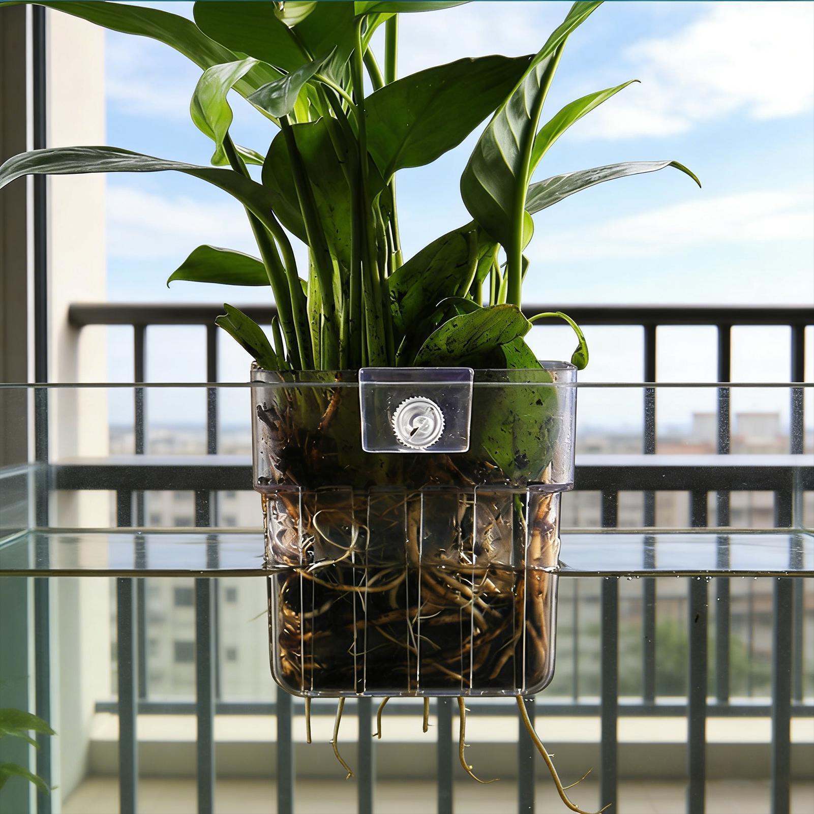 Fish Tank Fixed Basket Wall mo - Aquarium Plant Holder reseña y precio