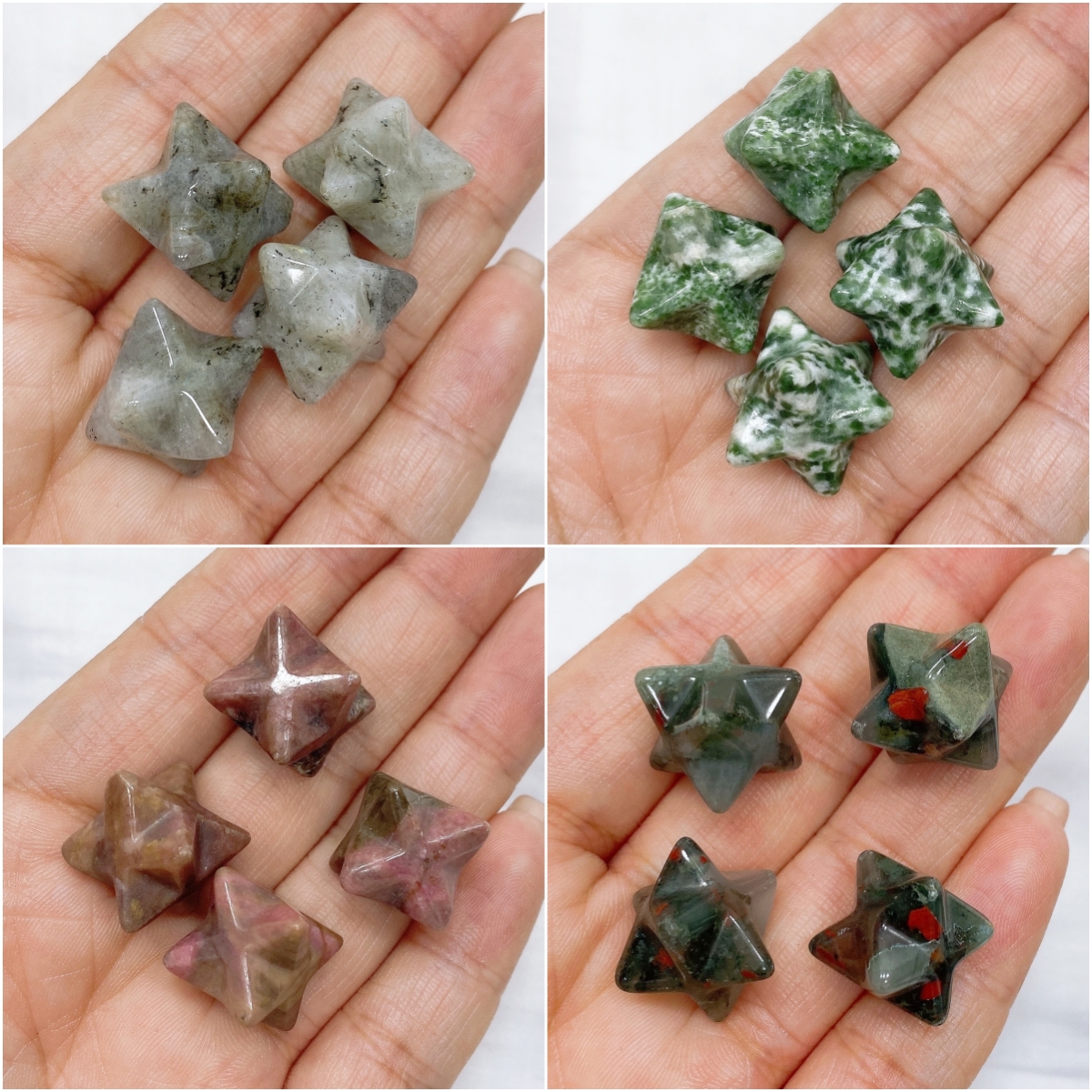 13MM Merkaba Star Natural Crys - Aquarium Planet reseña y precio