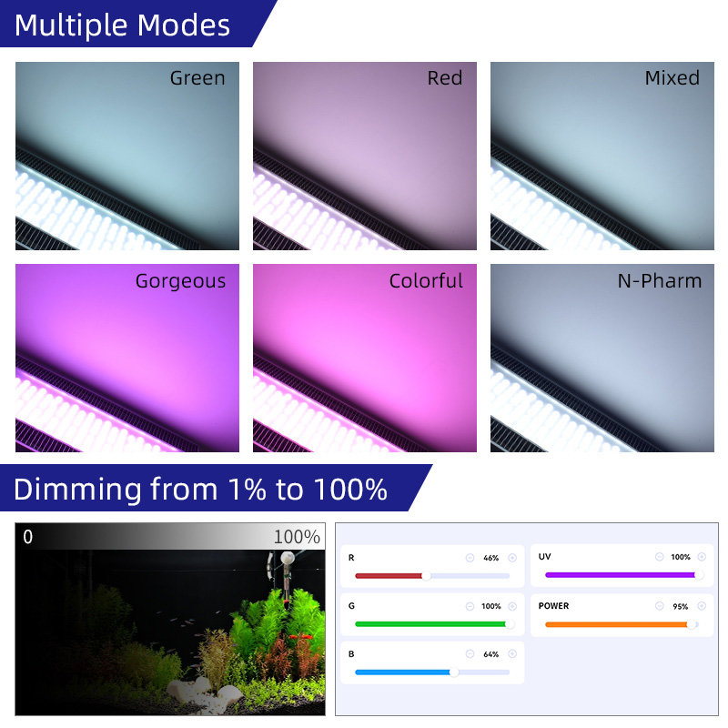 Week Aqua A430 Pro LED Aquariu - Planted Aquarium Hanging Light reseña y precio