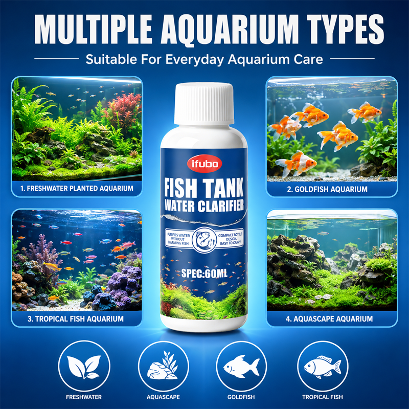 IFUBO Fish Tank Water Clarifie - Planted Aquarium Care reseña y precio