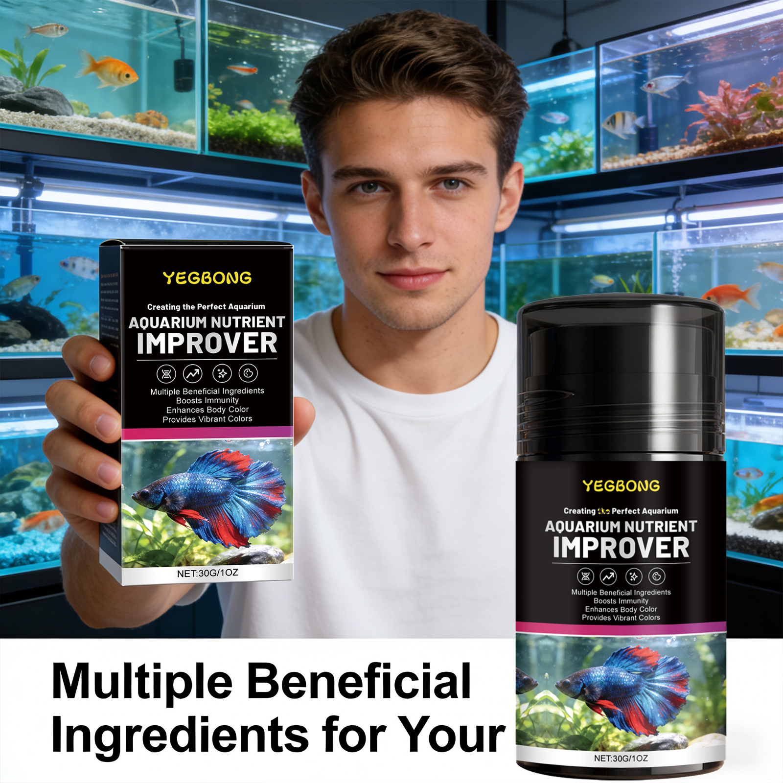 Aquarium Nutrient Improver Pro - Planted Aquarium Care reseña y precio