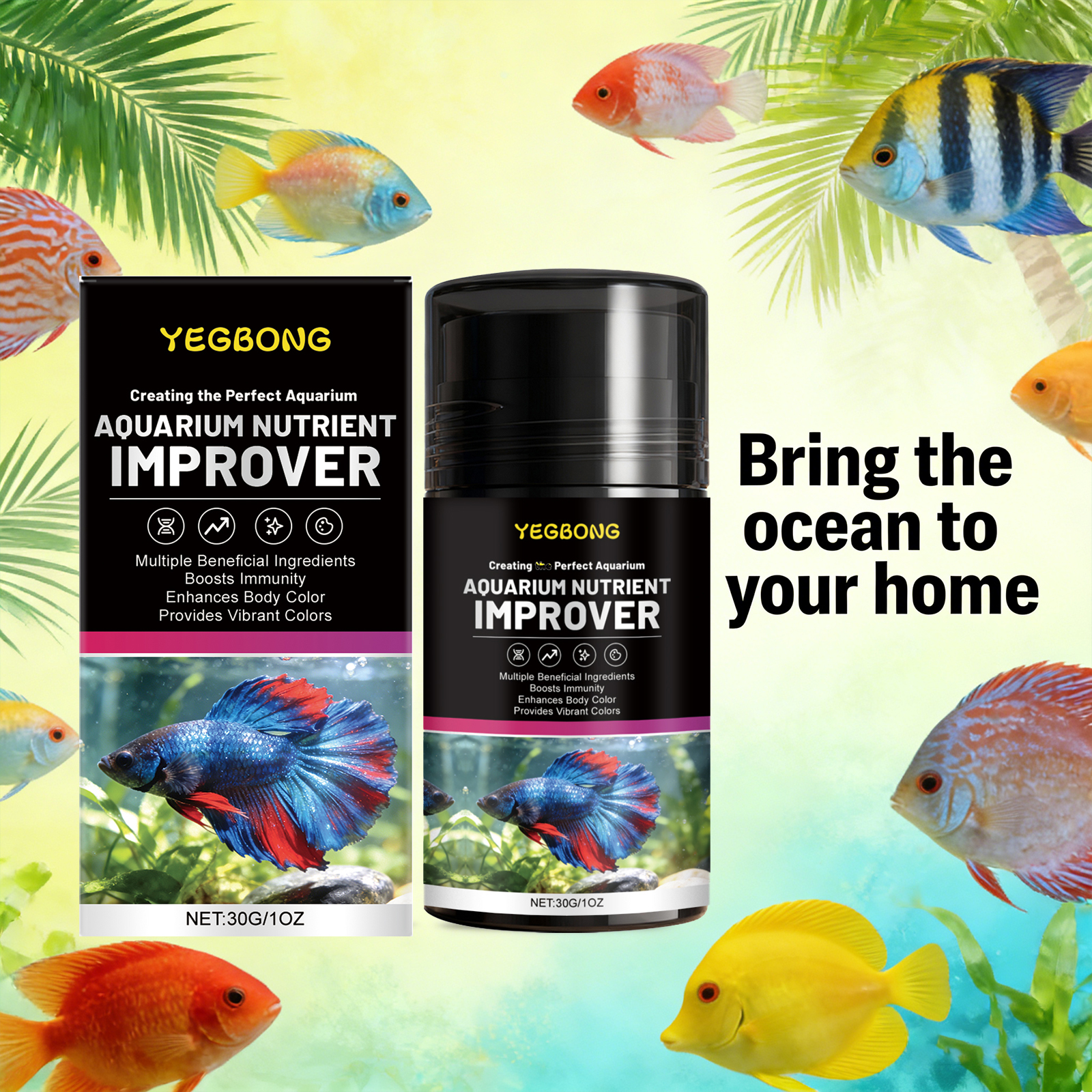 Aquarium Nutrient Improver Pro - Planted Aquarium Care reseña y precio