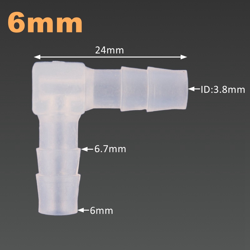 5~200pcs 4~20mm PP Elbow Conne - Aquarium Planet reseña y precio
