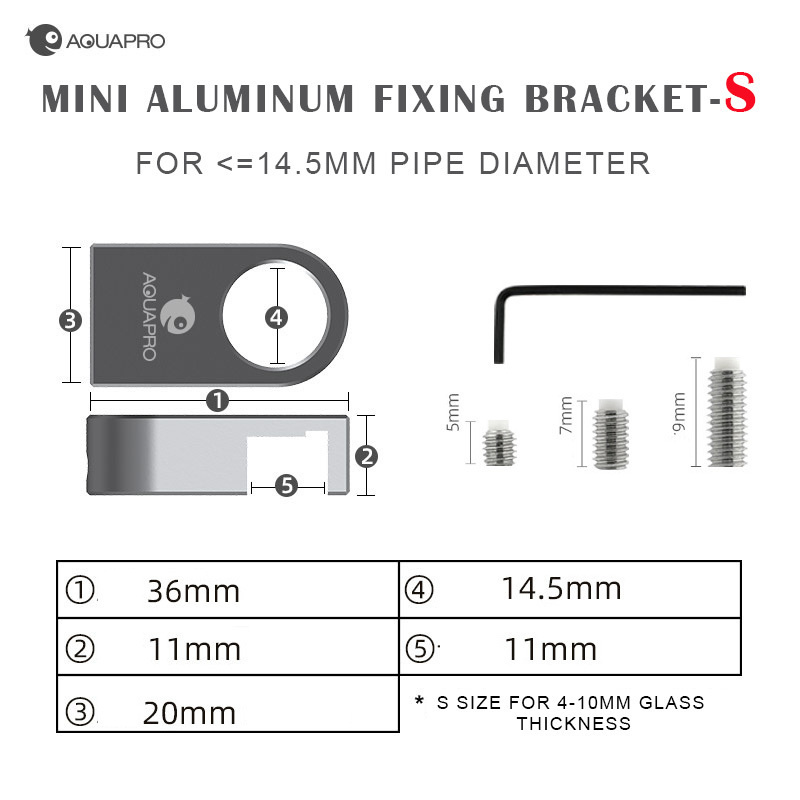 Aquarium Mini Aluminum Alloy H - Aquarium Plant Holder reseña y precio
