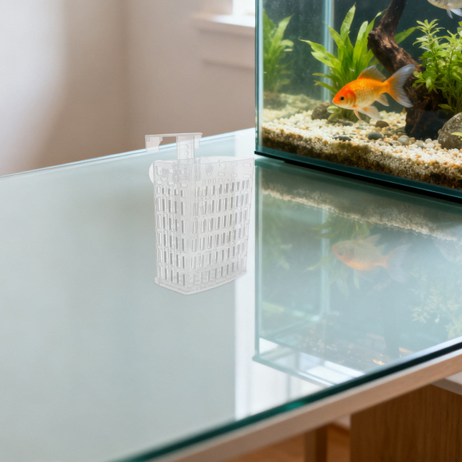Aquarium Plant Stand Basket Ho - Aquarium Plant Holder reseña y precio