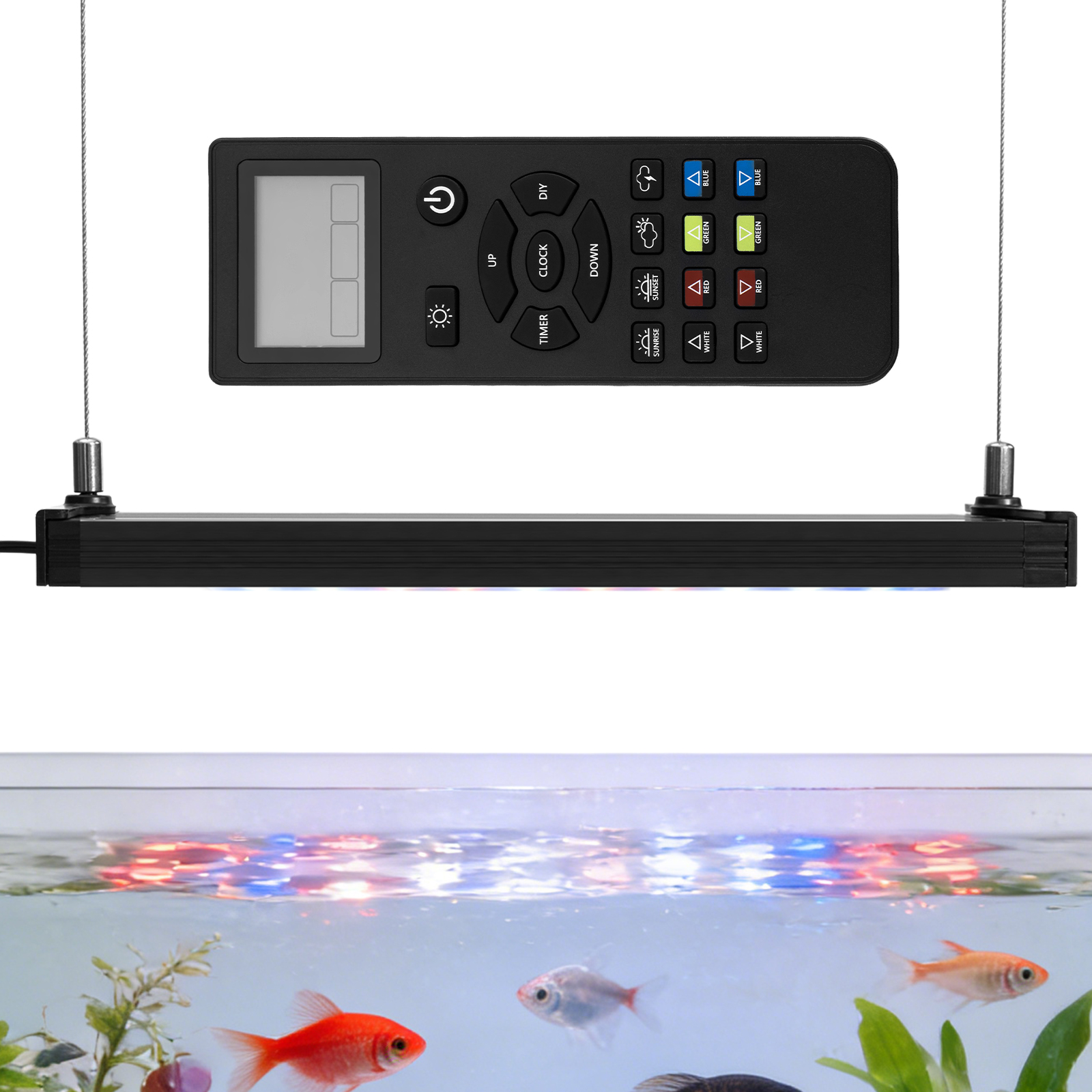 48-54 Inch Aquarium 24/7 Full  - Planted Aquarium Hanging Light reseña y precio