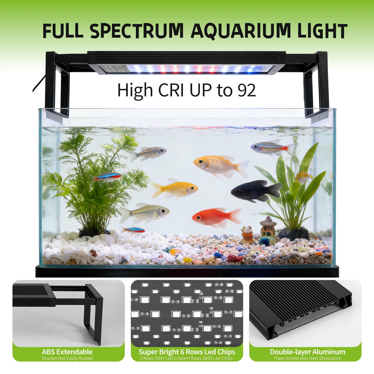 48-54 Inch Aquarium 24/7 Full  - Planted Aquarium Hanging Light reseña y precio