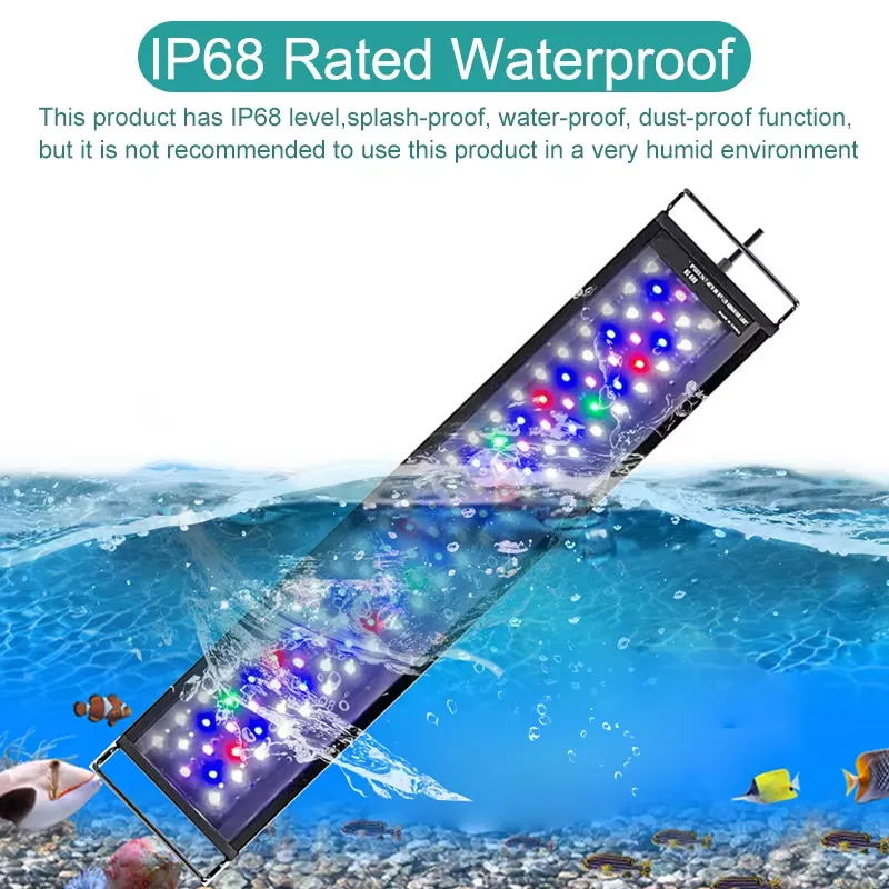 New 60cm Full Spectrum LED Aqu - Planted Aquarium Hours reseña y precio