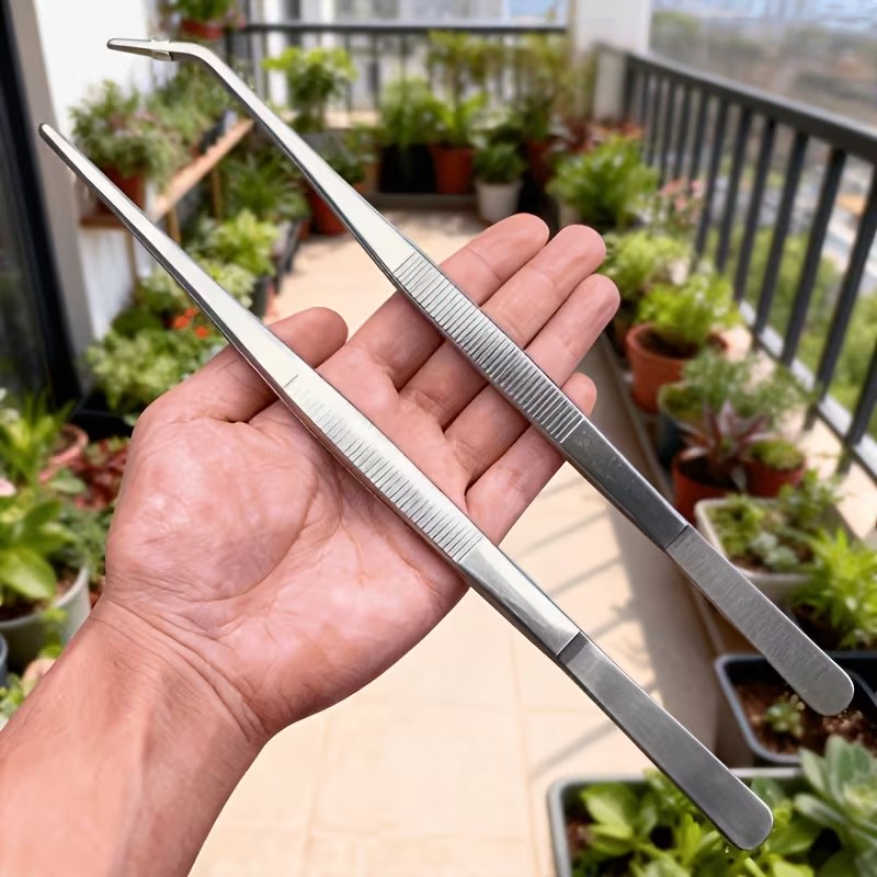2pcs 20cm Stainless Steel Twee - Planted Aquarium Care reseña y precio