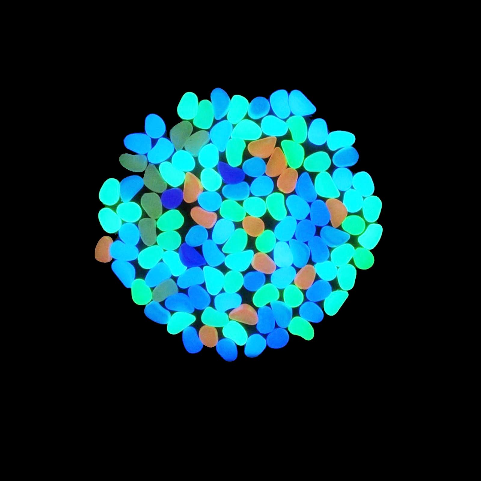 100pcs Glow In The Dark Pebble - Planted Aquarium Hours reseña y precio