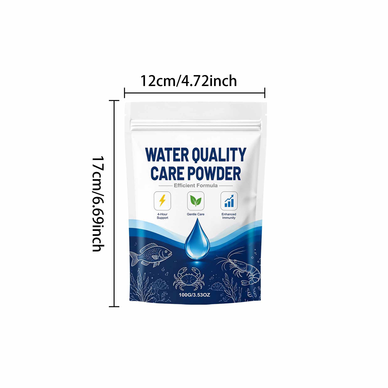 1/2/3/5PCS Water Clarifying Po - Planted Aquarium Care reseña y precio