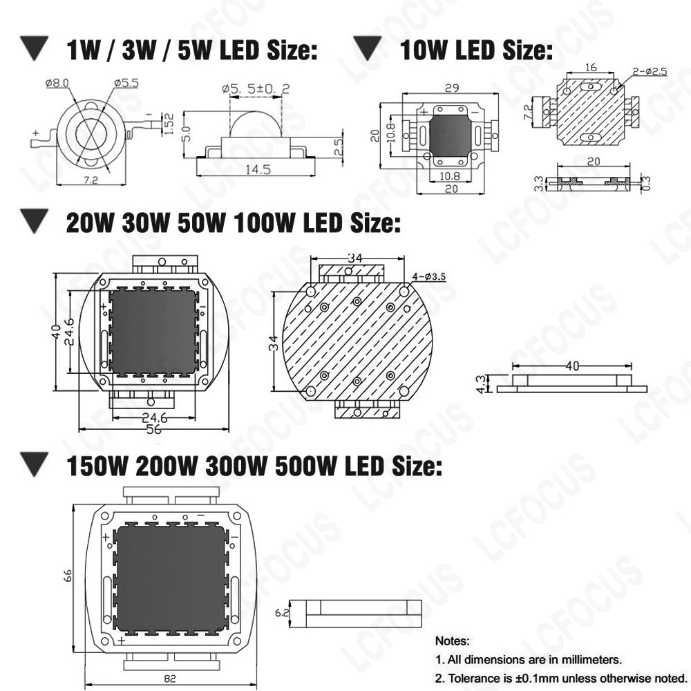 High Power 1W 3W 5W 10W 20W 30 - Aquarium Plant Red reseña y precio