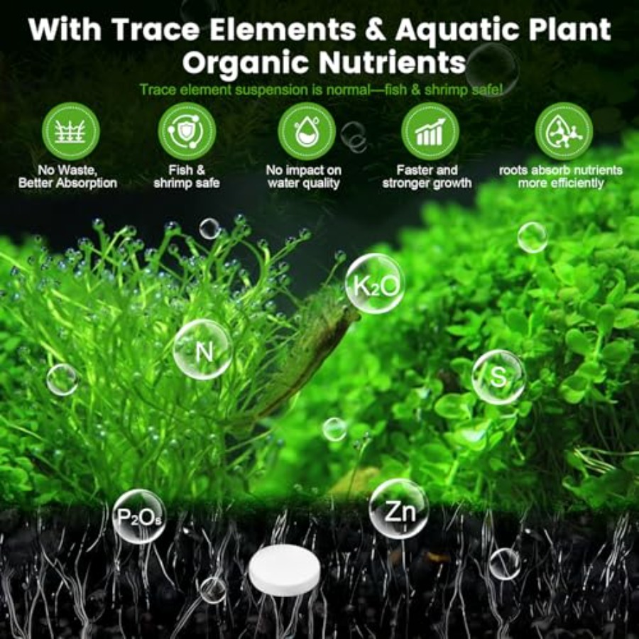 Root Tabs, Aquarium Plant Fert - Planted Aquarium Care reseña y precio