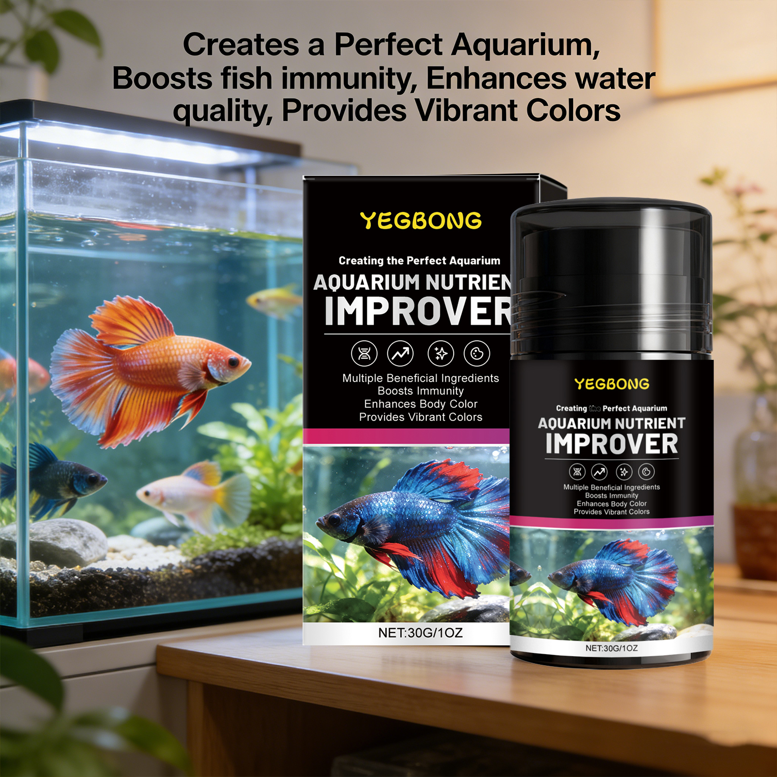 Aquarium Nutrient Improver Pro - Planted Aquarium Care reseña y precio