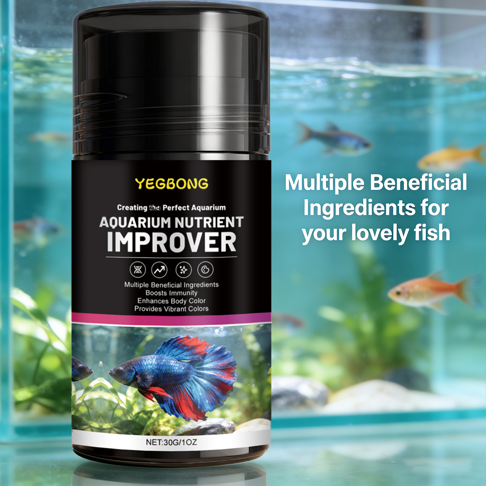 Aquarium Nutrient Improver Pro - Planted Aquarium Care reseña y precio