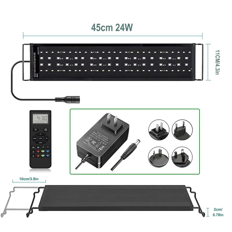 SIROKA 45cm Professional LED F - Planted Aquarium Hours reseña y precio